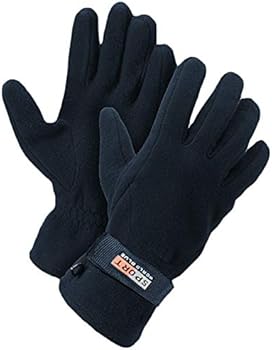 Men's Fleece Lined Adjustable Soft & Warm Thick Winter Gloves